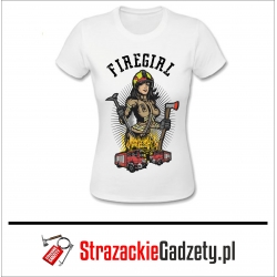 Koszulka techniczna damska FIREGIRL - wzór 2
